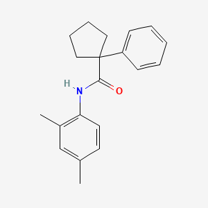 N-(2,4-dimethylphenyl)-1-phenylcyclopentane-1-carboxamide