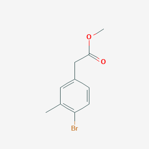 B2527016 Methyl 2-(4-bromo-3-methylphenyl)acetate CAS No. 885681-93-6