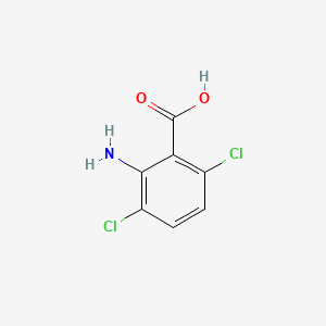molecular formula C7H5Cl2NO2 B2527018 2-Amino-3,6-dichlorobenzoic acid CAS No. 3032-32-4