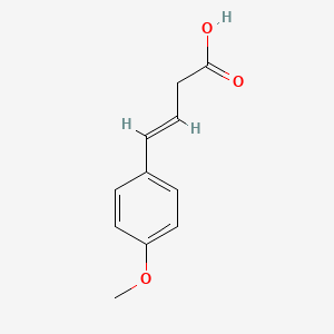 molecular formula C11H12O3 B2527025 (E)-4-(4-methoxyphenyl)but-3-enoic acid CAS No. 127404-73-3