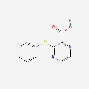 3-(Phenylsulfanyl)pyrazine-2-carboxylic acid