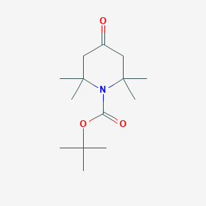 molecular formula C14H25NO3 B2527098 Tert-butyl 2,2,6,6-tetramethyl-4-oxopiperidine-1-carboxylate CAS No. 1400872-10-7