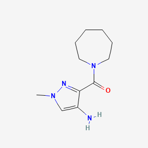 3-(Azepan-1-ylcarbonyl)-1-methyl-1H-pyrazol-4-amine