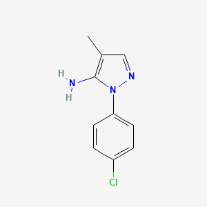 1-(4-Chlorophenyl)-4-methyl-1H-pyrazol-5-amine