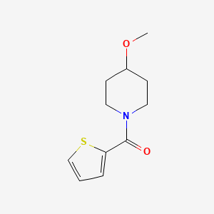 (4-Methoxypiperidin-1-yl)(thiophen-2-yl)methanone