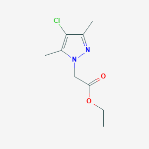 B2527301 ethyl (4-chloro-3,5-dimethyl-1H-pyrazol-1-yl)acetate CAS No. 1001567-64-1