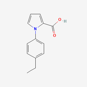 1-(4-ethylphenyl)-1H-pyrrole-2-carboxylic acid