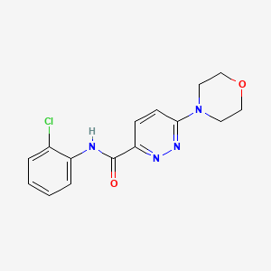 N-(2-chlorophenyl)-6-morpholinopyridazine-3-carboxamide