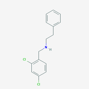 molecular formula C15H15Cl2N B252745 N-(2,4-dichlorobenzyl)-2-phenylethanamine 