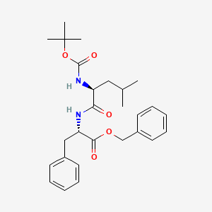 benzyl (tert-Butoxycarbonyl)-L-leucyl-L-phenylalaninate