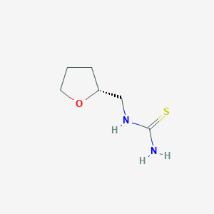 B2527556 [(2R)-oxolan-2-yl]methylthiourea CAS No. 1001198-48-6