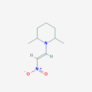 2,6-Dimethyl-1-[(E)-2-nitroethenyl]piperidine