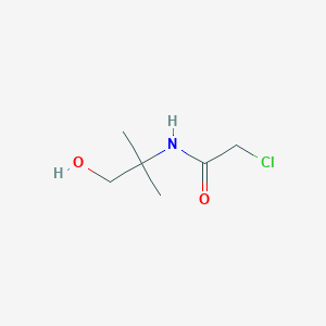 2-chloro-N-(1-hydroxy-2-methylpropan-2-yl)acetamide
