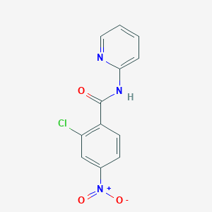 2-chloro-4-nitro-N-pyridin-2-ylbenzamide