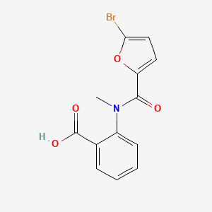 2-(N-methyl5-bromofuran-2-amido)benzoic acid