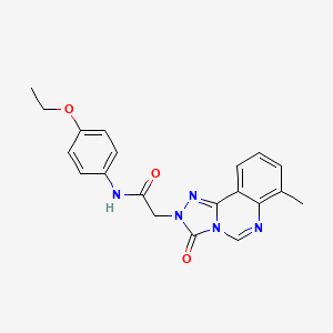 N-(4-ethoxyphenyl)-2-(7-methyl-3-oxo-[1,2,4]triazolo[4,3-c]quinazolin-2(3H)-yl)acetamide