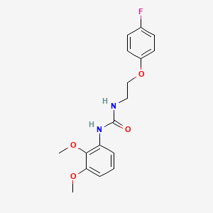 1-(2,3-Dimethoxyphenyl)-3-(2-(4-fluorophenoxy)ethyl)urea