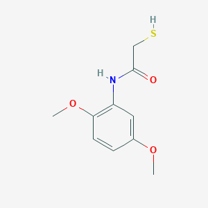 molecular formula C10H13NO3S B2527916 N-(2,5-dimethoxyphenyl)-2-mercaptoacetamide CAS No. 99076-22-9