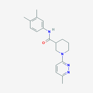 N-(3,4-dimethylphenyl)-1-(6-methylpyridazin-3-yl)piperidine-3-carboxamide