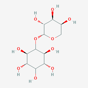 (1R,2S,4R,5S)-6-[(2R,3R,4S,5S)-3,4,5-trihydroxyoxan-2-yl]oxycyclohexane-1,2,3,4,5-pentol