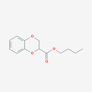 molecular formula C13H16O4 B2528027 Butyl 2,3-dihydro-1,4-benzodioxine-2-carboxylate CAS No. 27943-02-8