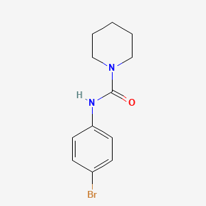 molecular formula C12H15BrN2O B2528055 N-(4-bromophenyl)piperidine-1-carboxamide CAS No. 60465-14-7