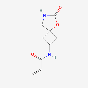 N-(6-Oxo-5-oxa-7-azaspiro[3.4]octan-2-yl)prop-2-enamide
