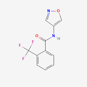 N-(isoxazol-4-yl)-2-(trifluoromethyl)benzamide