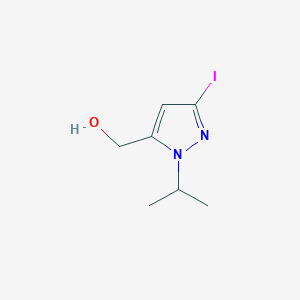 (5-Iodo-2-propan-2-ylpyrazol-3-yl)methanol