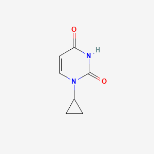 1-Cyclopropyl-1,2,3,4-tetrahydropyrimidine-2,4-dione