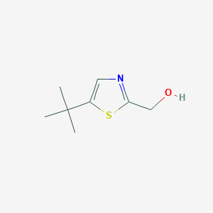 molecular formula C8H13NOS B2528277 (5-Tert-butyl-1,3-thiazol-2-yl)methanol CAS No. 1803609-92-8
