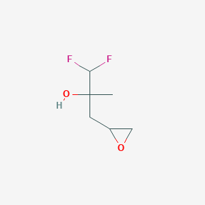 1,1-Difluoro-2-methyl-3-(oxiran-2-yl)propan-2-ol