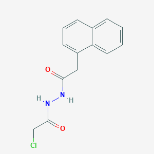 2-Chloro-N'-(2-(naphthalen-1-yl)acetyl)acetohydrazide