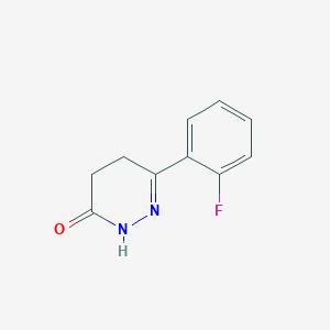 3-(2-fluorophenyl)-4,5-dihydro-1H-pyridazin-6-one