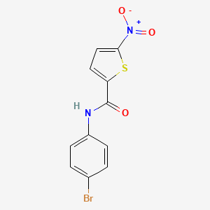 N-(4-bromophenyl)-5-nitrothiophene-2-carboxamide