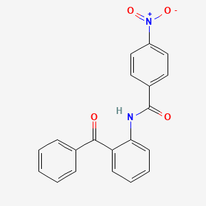 molecular formula C20H14N2O4 B2528505 N-(2-benzoylphenyl)-4-nitrobenzamide CAS No. 308293-07-4