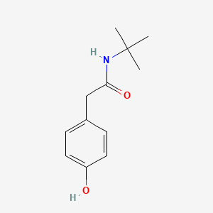 molecular formula C12H17NO2 B2528514 N-tert-butyl-2-(4-hydroxyphenyl)acetamide CAS No. 1794696-29-9