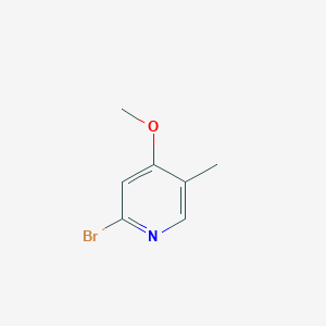 molecular formula C7H8BrNO B2528697 2-Bromo-4-methoxy-5-methylpyridine CAS No. 1227574-33-5