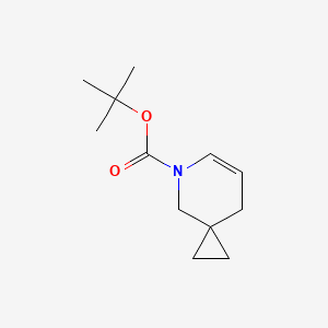 molecular formula C12H19NO2 B2528744 Tert-butyl 5-azaspiro[2.5]oct-6-ene-5-carboxylate CAS No. 2361644-38-2