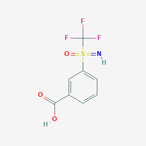3-(Trifluoromethylsulfonimidoyl)benzoic acid