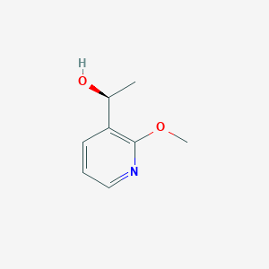 molecular formula C8H11NO2 B2528923 (1s)-1-(2-methoxypyridin-3-yl)ethan-1-ol CAS No. 1841119-12-7