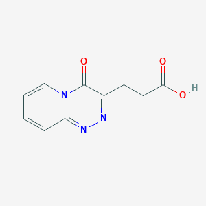 3-(4-oxo-4H-pyrido[2,1-c][1,2,4]triazin-3-yl)propanoic acid