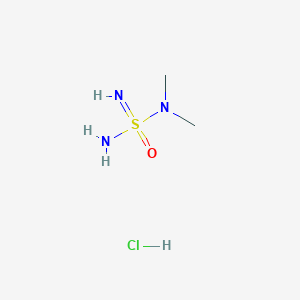 N-(Aminosulfonimidoyl)-N-methylmethanamine;hydrochloride