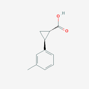 (1S,2S)-2-(m-Tolyl)cyclopropanecarboxylic Acid