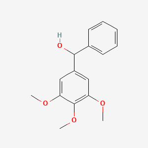 molecular formula C16H18O4 B2529253 Phenyl(3,4,5-trimethoxyphenyl)methanol CAS No. 6590-62-1