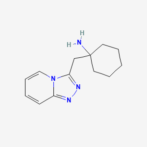 1-([1,2,4]Triazolo[4,3-a]pyridin-3-ylmethyl)cyclohexanamine