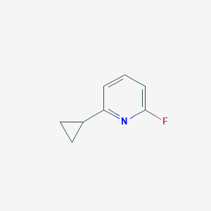 2-Fluoro-6-(cyclopropyl)pyridine