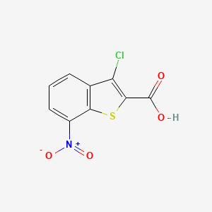 3-Chloro-7-nitro-1-benzothiophene-2-carboxylic acid
