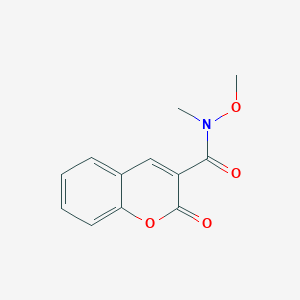 N-methoxy-N-methyl-2-oxo-2H-chromene-3-carboxamide