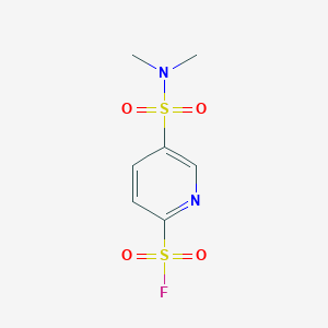 5-(Dimethylsulfamoyl)pyridine-2-sulfonyl fluoride